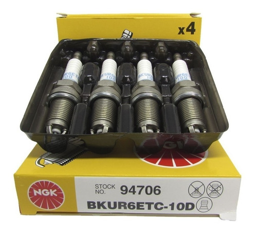 Kit Velas Originais Ngk Gol 1.6 8v 2003 2004 2005 2006 Flex