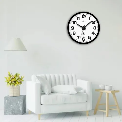 Wallarge Reloj De Pared Atómico Con Luz Nocturna, Reloj De.