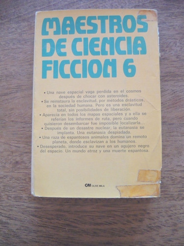 Imagen 2 de 3 de Maestros De Ciencia Ficción 6, Peter Weston, Ed. Mitre