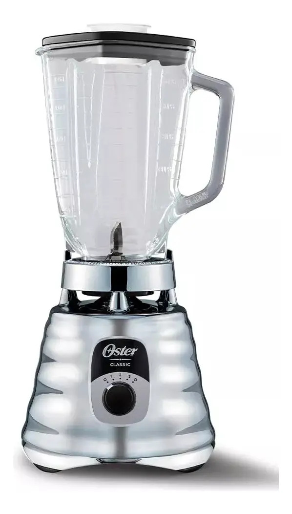 Licuadora Oster Classic Blst4128 1.25 L Cobre Vaso De Vidrio Color Plateado