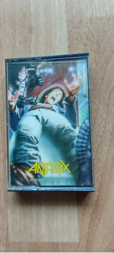 Cassette Anthrax Excelente ( Slayer Megadeth Metallica )