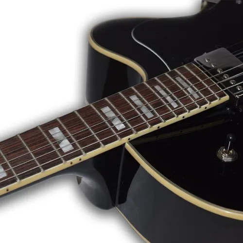 Guitarra Electrica Caja Tipo Jazz 335 Leonard Jz33bk