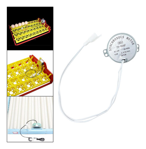 Motor Rotativo Automático De Ovos Para Incubadora, Ac 12v