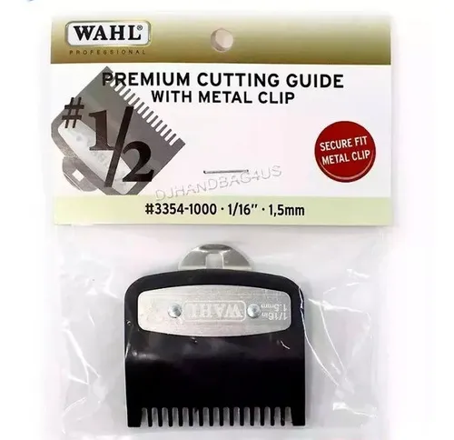 Peine Cipper Wahl Premium #1/2 1/16 Pulgadas 1.5mm Profesi