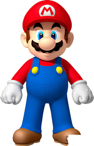 Super Mario Figura Acción Muñeco Articulado Decoración 