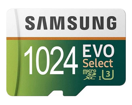 Tarjeta de memoria Samsung Evo Micro SD de 1024 GB