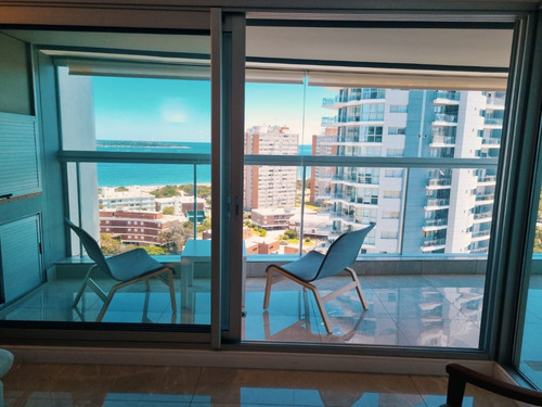 Imagen 6 de 28 de Alquiler Temporario De Apartamento De 3 Dormitorios En Edificio Miami Boulevard Ii - Punta Del Este, Mansa