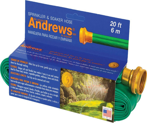 M Andrews 7 350 2 1 Manguera Flexible Para Riego Remojador