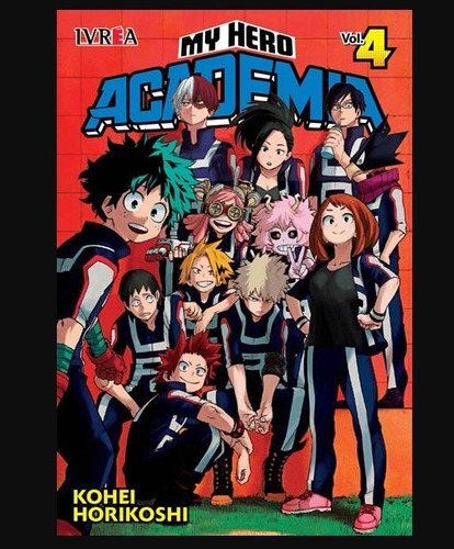 Manga My Hero Academia  Tomo 04 - Argentina