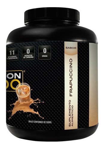 Suplemento en polvo Evolution  WP100 proteínas sabor frapuccino en pote de 2.8kg