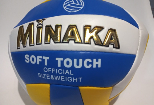 Imagen 2 de 2 de Pelotas Minaka Voley Niños Adultos Peso Y Talle Original