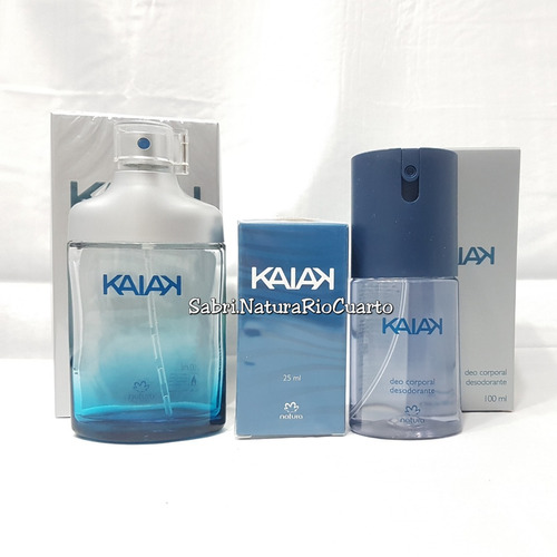 Natura Kaiak Masc Perfume 100ml + Mini 25ml + Desodorante