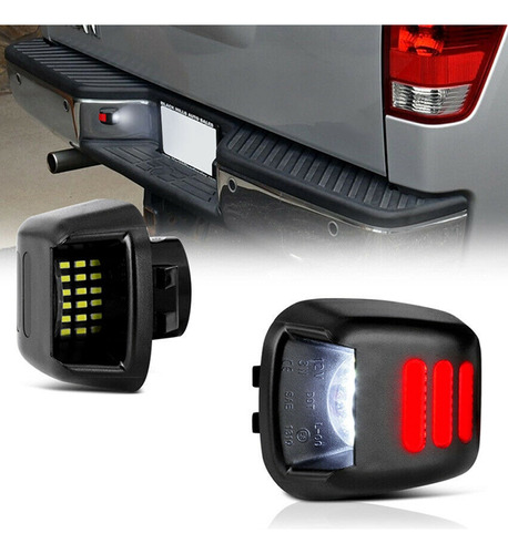 Luz Trasera De Licencia Impermeable Para Navara D40 Frontier