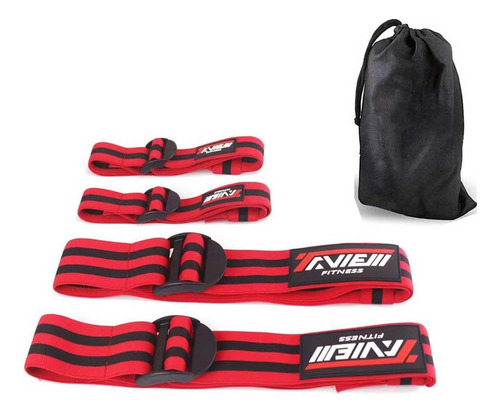 Bandas De Oclusion, Paquete De 4 (2 Bandas Para Biceps, 2...