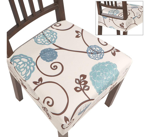 Juego De 4 Fundas Elásticas Para Silla De Comedor