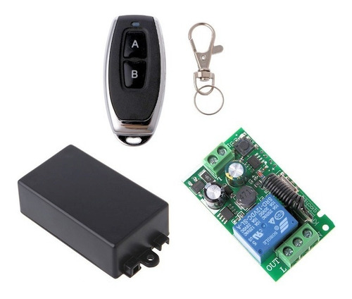 Imagen 1 de 8 de Interruptor Switch Relay 220v - Control Remoto Rf 433mhz