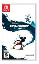 Comprar Disney Epic Mickey Rebrushed Switch Physical Media Disney Epic Mickey Rebrushed Standard Nintendo Switch Physical