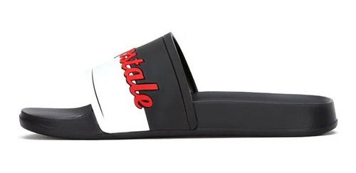 Sandalias Negro Aeropostale Hombre Black Marine 9464 Origina