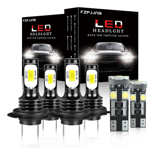 Bombillas Led Para Faros Delanteros H7 De Vw Passat 2005-201