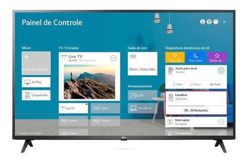 Imagem 5 de 5 de Smart Tv Ultra Hd Led 50 LG, 4k, 3 Hdmi, 2 Usb, Wi-fi - 50un