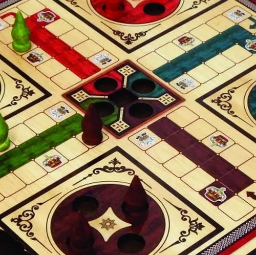 Jogo De Tabuleiro Ludo Clássico Edição Especial