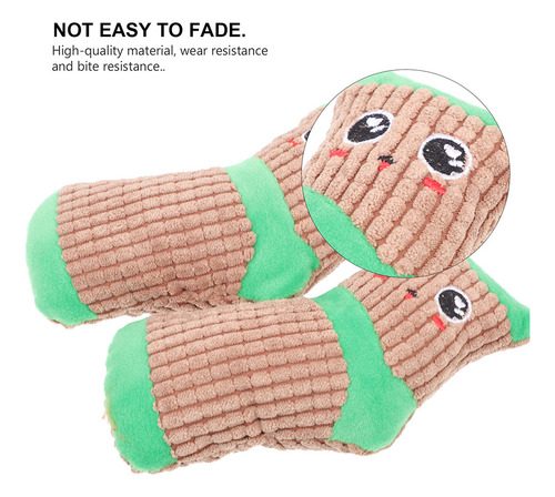 2 Pares De Calcetines De Peluche Para Perros, Chirriantes