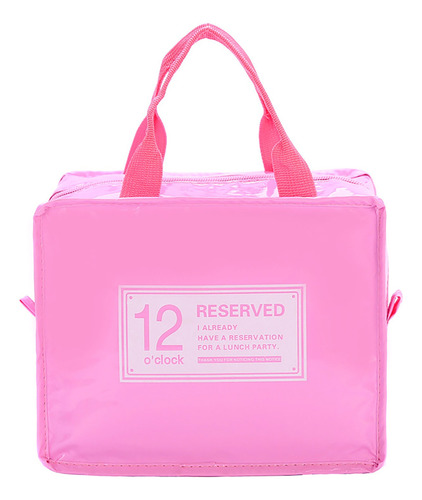 Bolsa Aislante De Piel G Mirror, Impermeable, Lun 5233 Color Rosa