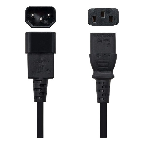 Cable Poder 3m 10a Trautech Pe-pw0068 C13 3 Pines