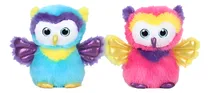 Comprar Búho De Peluche 22 Cm Colorido Divina Lechuza  Importado !!