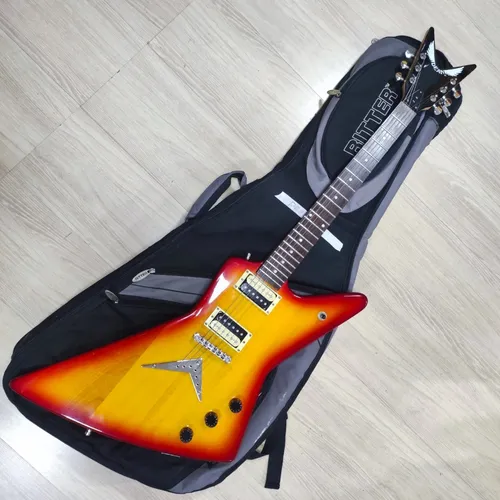 Guitarra Dean Zx Explorer Cherryburst + Bag Ritter Usada Guitarra Dean Zx Explorer Cherryburst + Bag Ritter Usada