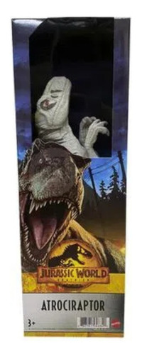 Jurassic World Atrociraptor E Velociraptor Originais Mattel