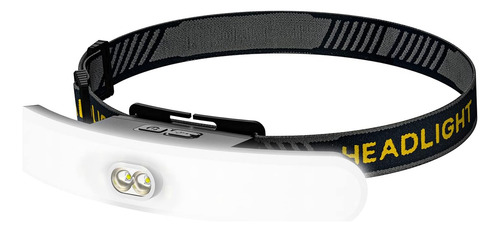 Linterna Frontal Recargable De Alto Lumen De Haz Ancho Para