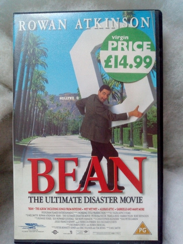 Mr Bean The Ultimate Disaster Movie Vhs Usado