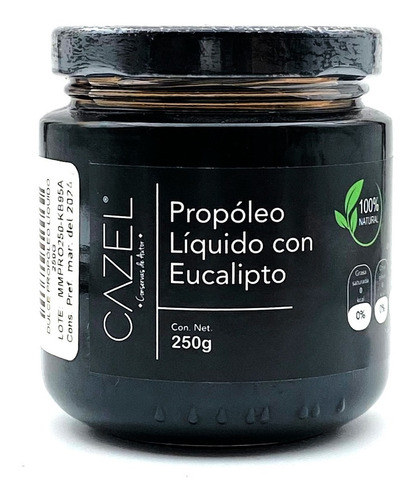Imagen 1 de 5 de Propoleo Oaxaqueño Natural Concentrado Con Eucalipto 250g