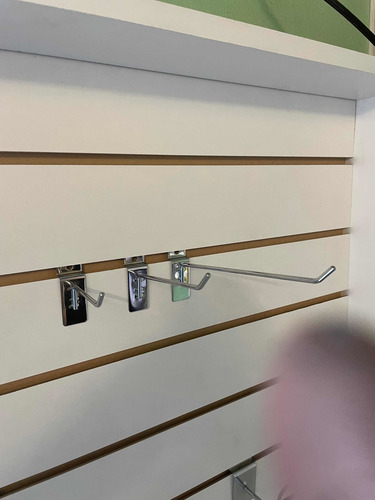 Ganchos Para Panel Ranurado Y Perforado De 10 Cm 50 Unidades
