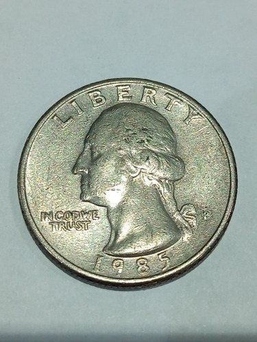 Moneda Quarter Dollar De 1985