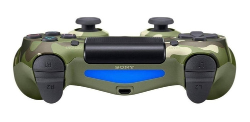Imagen 3 de 4 de Joystick inalámbrico Sony PlayStation Dualshock 4 ps4 green camouflage