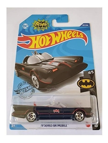 Tv Series Batmobile Negro (4/5) Hot Wheels De 2020 Batman