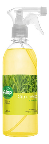 Spray Para Casa Citronela 500ml Alop Aromas Atacado