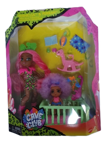 Cave Club Fernessa Y Furrah 2 Muñecas Originales Nvas Mattel