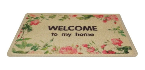 Tapete Bienvenidos X 3 Und Welcome 44x29,5cm Entrada Hogar 