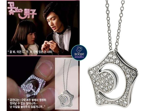 Imagen 1 de 10 de Collar Boys Over Flowers F4 Moda Coreana Mujer Kpop