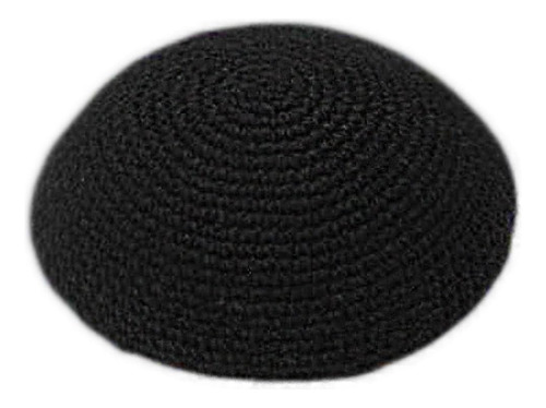 Negro Todos Los Tamanos Yarmulke Kippah Judia Kipa Judaic...