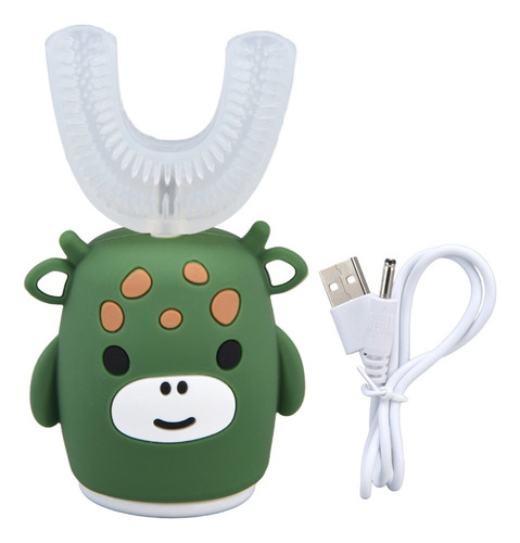 . H Cepillo Dientes Eléctrico Recargable En Forma U Para