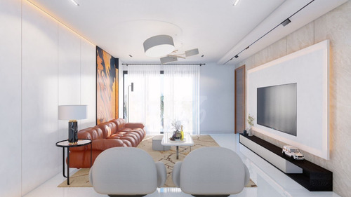 Imagen 4 de 10 de Apartamentos En Torre Con Gimnasio Y Piscina En Santiago (hfa-246)
