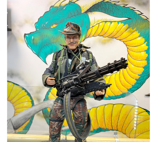 Blain Cooper Predator Neca 1/4 45cm Custom (leia O Anúncio) (Recondicionado)