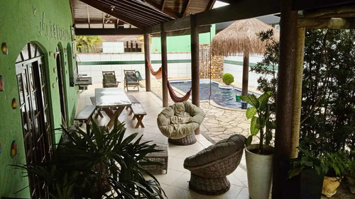 Casa Térrea Completa Com Piscina, Área De Lazer E Segurança 24h Imperdível!
