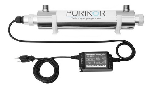 Lampara Ultravioleta Purikor 25 Watts 6 Gpm Pkuv-6-aav-pk