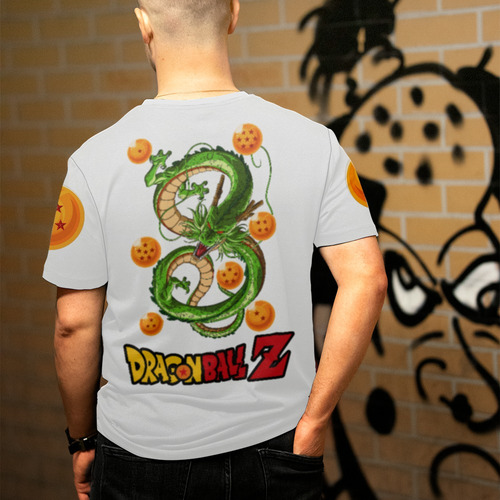 Playera Dragon Ball Z Super Sayajin Goku Esferas Shen Long