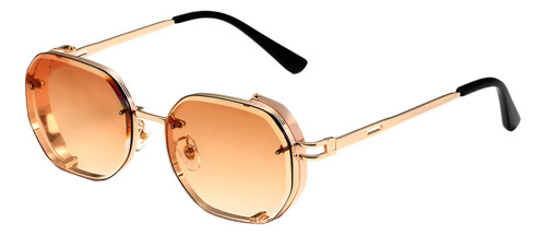 Lentes De Sol Steampunk Gafas Unisex Uv400